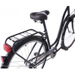 Mestský bicykel 28 Fuzlu Arizona Holand S-3 Čierna